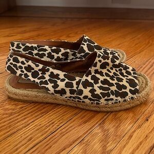 Stella McCartney size 7.5 sling back slides